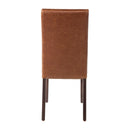 Bolero Kunstleder-Esszimmerstuhl Antikbraun (2er-Pack)