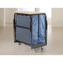 Jay-Be Contract Folding Bed with Water Resistant Mattress Single in Black Colour