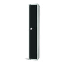 Elite Single Door Manual Combination Locker Locker Black