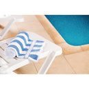 Mitre Comfort Splash Towel Blue