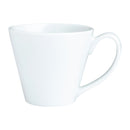 Royal Porcelain Klassische weiße Teetasse, 210 ml, 12 Stück