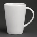 Royal Porcelain, klassische weiße Tasse, 275 ml, 6 Stück