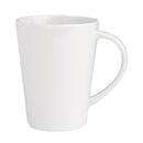 Royal Porcelain, klassische weiße Tasse, 275 ml, 6 Stück