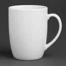 Royal Porcelain, klassische weiße Tasse, 350 ml, 12 Stück