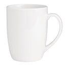 Royal Porcelain, klassische weiße Tasse, 350 ml, 12 Stück