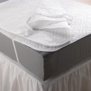 Mitre Essentials Protège-matelas matelassé en polypropylène avec fermeture éclair simple à gauche