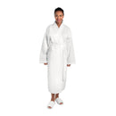Mitre Essentials Honeycomb Bathrobe White Large