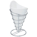 Olympia Wire Chip Cone Silber