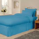 Mitre Essentials Spectrum Fitted Sheet Turquoise Metric Single