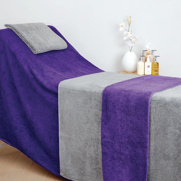 Mitre Comfort Enigma Massage Couch Cover Purple