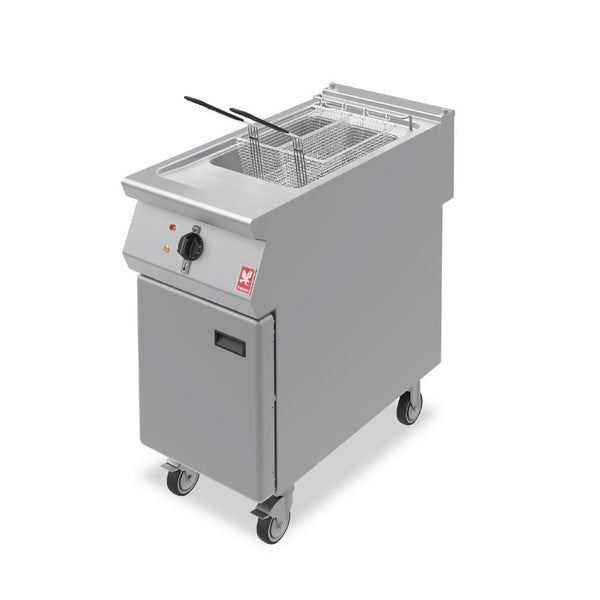 Falcon F900 Single Tank Twin Basket Free Standing Electric Fryer on Castors E9341