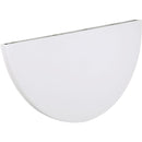 Bolero Round PE Centre Folding Table White 6ft