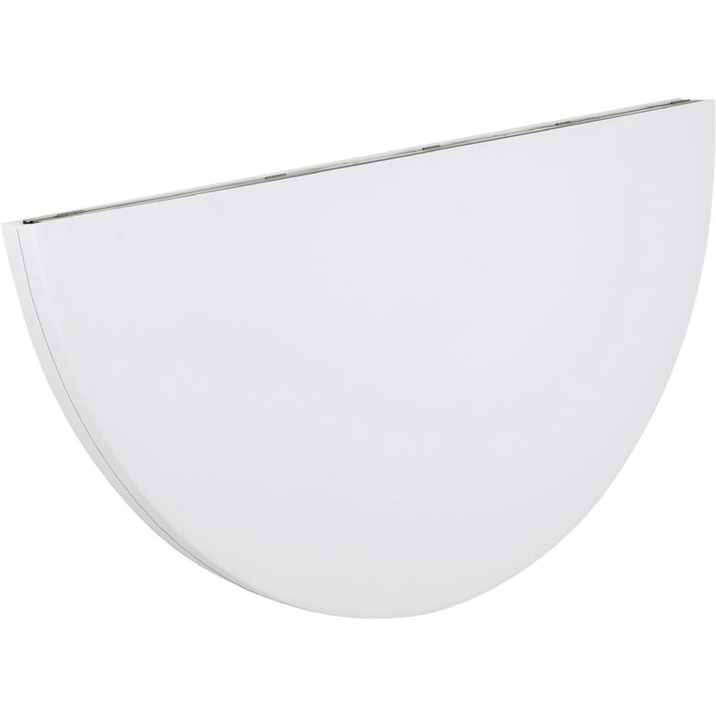 Bolero Round PE Centre Folding Table White 6ft