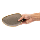 Olympia Kiln Triangular Side Plate Smoke 165mm (Pack of 6)