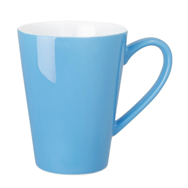 Olympia Cafe Latte Cup Blau – 340 ml 11,5 fl oz (Box 12)