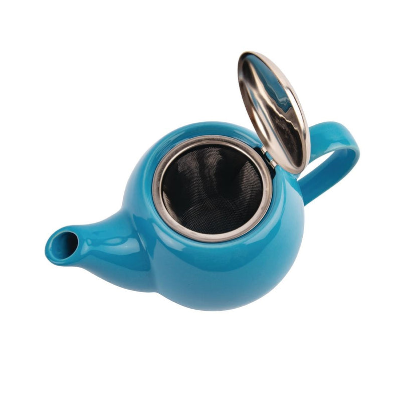 Olympia Cafe Teapot Blue - 510ml 18fl oz (Box 1)