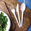 Vegware Lightweight Compostable CPLA Forks White (Pack of 50)
