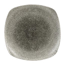 Churchill Studio Prints Raku quadratische Platten, Quarzschwarz, 252 mm, 12 Stück