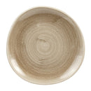 Churchill Stonecast Patina Antique Organic Round Plates Taupe 210mm (Pack of 12)