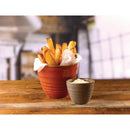 Churchill Stonecast Round Dip Pots Barley White Ripple 57ml (Pack of 12)