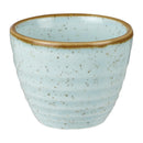 Churchill Stonecast Round Dip Pots  Duck Egg Ripple 57ml (Pack of 12)