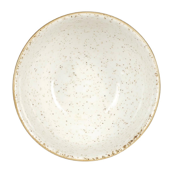 Churchill Stonecast Round Soup Bowls Barley White 132mm (Pack of 12)