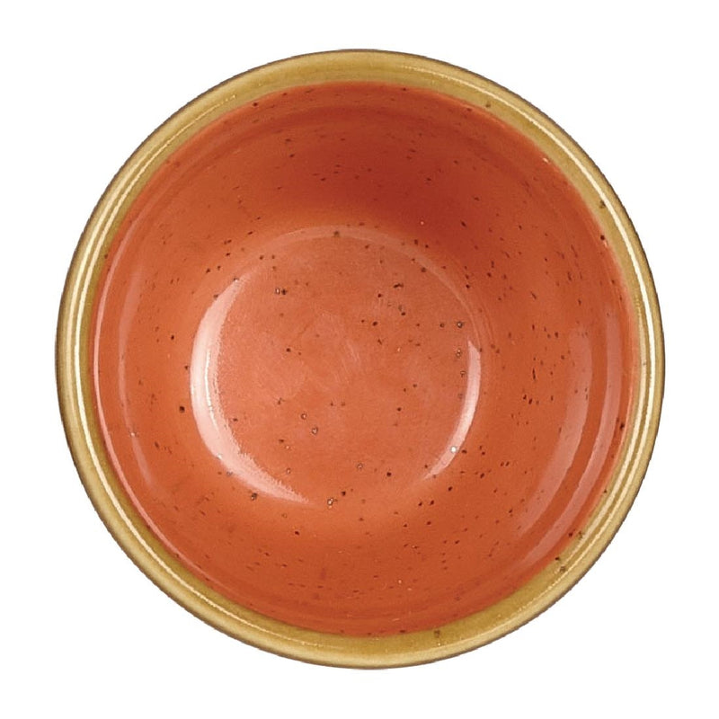 Churchill Stonecast Spiced Orange Ripple Dip Pots 57ml (Pack of 12)