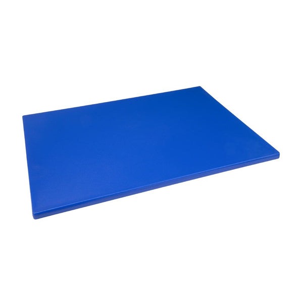Hygiplas Extra Thick Low Density Blue Chopping Board Large