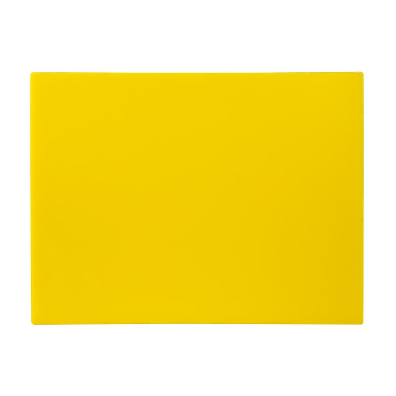 Hygiplas Low Density Yellow Chopping Board Large