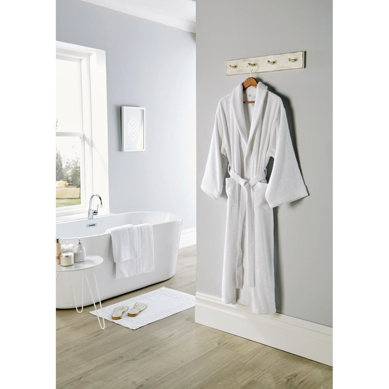 Eco Robe, Bathrobes White - Large