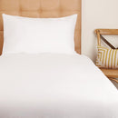 Eco Linen - Taie d'oreiller Blanc - Femme au Foyer 52x78cm (Pack de 2)