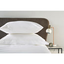 Eco Linen - Taie d'oreiller Blanc - Oxford 66x92cm (Lot de 2)
