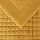 Tapis de passage gaufré matelassé Mitre Essentials Ocre