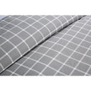 Mitre Essentials Stirling Duvet Cover Grey 198 x 203cm