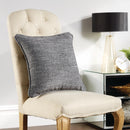 Mitre Polaris Wurfkissen, Kohle, 43 x 43 cm