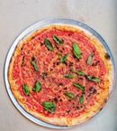 Aluminium-Pizzapfanne mit breitem Rand, 22 Zoll / 559 mm