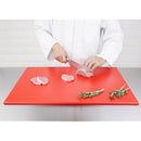 Hygiplas High Density Red Chopping Board Large