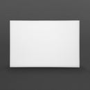 Hygiplas Extra dickes, hochdichtes weißes Schneidebrett Standard