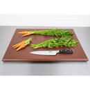 Hygiplas Extra Thick High Density Brown Chopping Board Large
