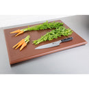 Hygiplas Extra Thick High Density Brown Chopping Board Large