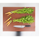 Hygiplas Extra Thick High Density Brown Chopping Board Large