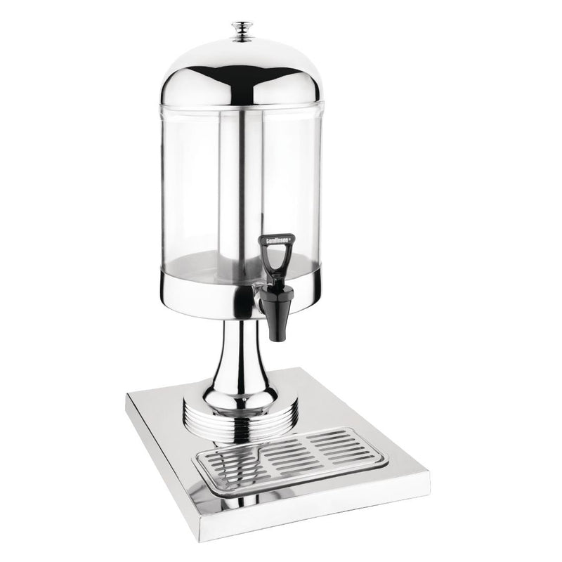 Olympia Single Juice Dispenser with Drip Tray