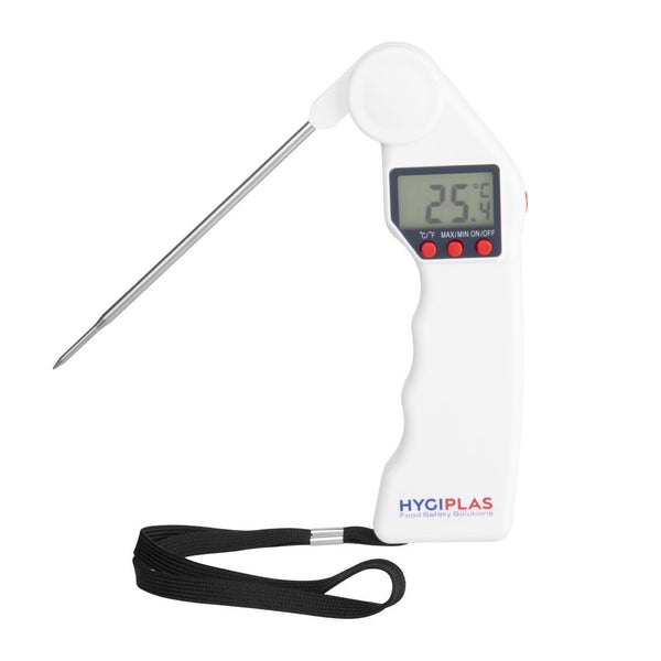 Hygiplas Easytemp farbcodiertes weißes Thermometer