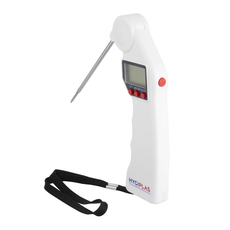 Hygiplas Easytemp farbcodiertes weißes Thermometer