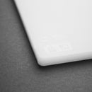 Hygiplas Weißes Schneidebrett mit geringer Dichte, klein