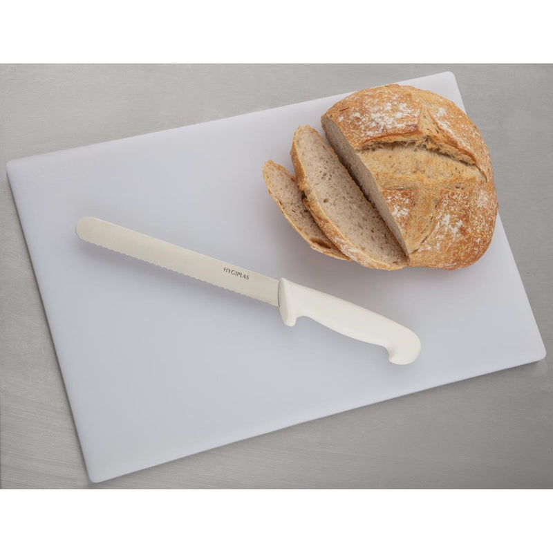 Hygiplas Low Density White Chopping Board Standard