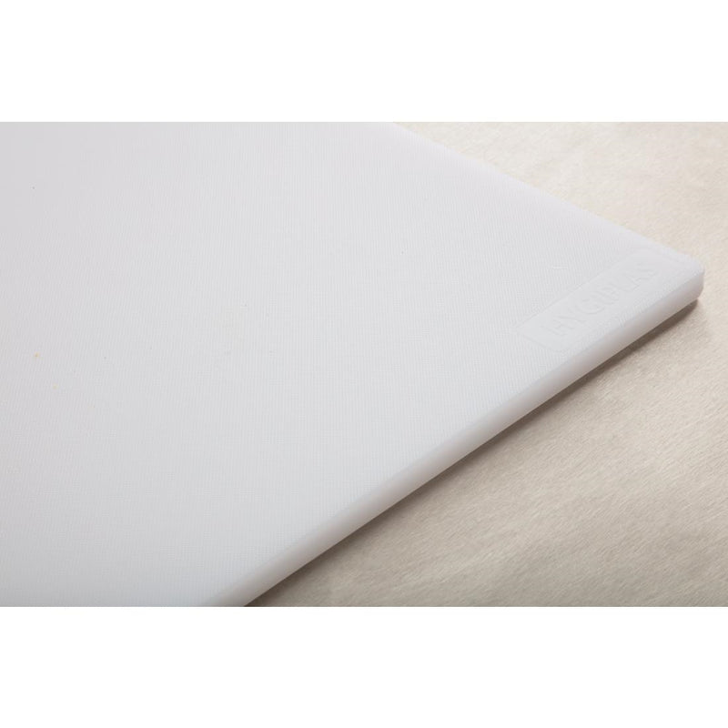 Hygiplas Low Density White Chopping Board Standard