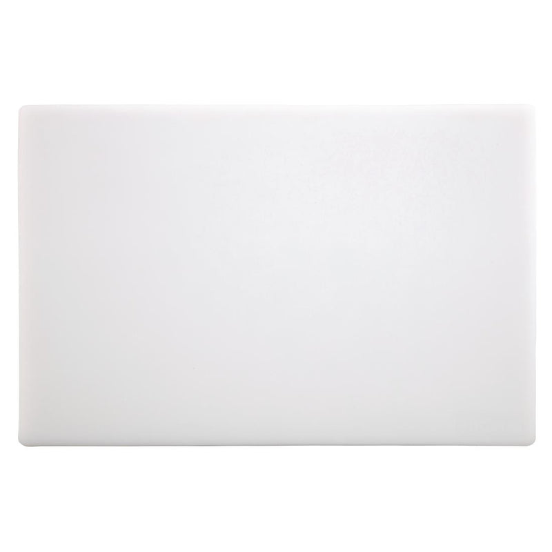 Hygiplas Low Density White Chopping Board Standard