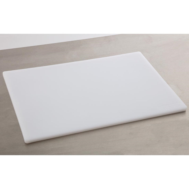 Hygiplas Low Density White Chopping Board Standard