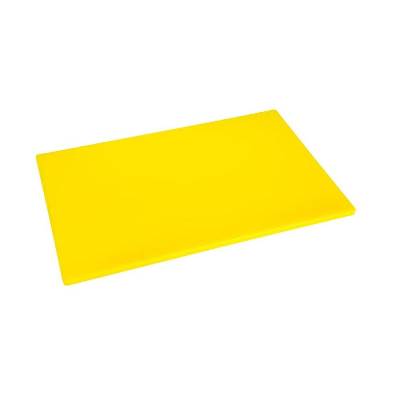 Hygiplas Low Density Yellow Chopping Board Standard